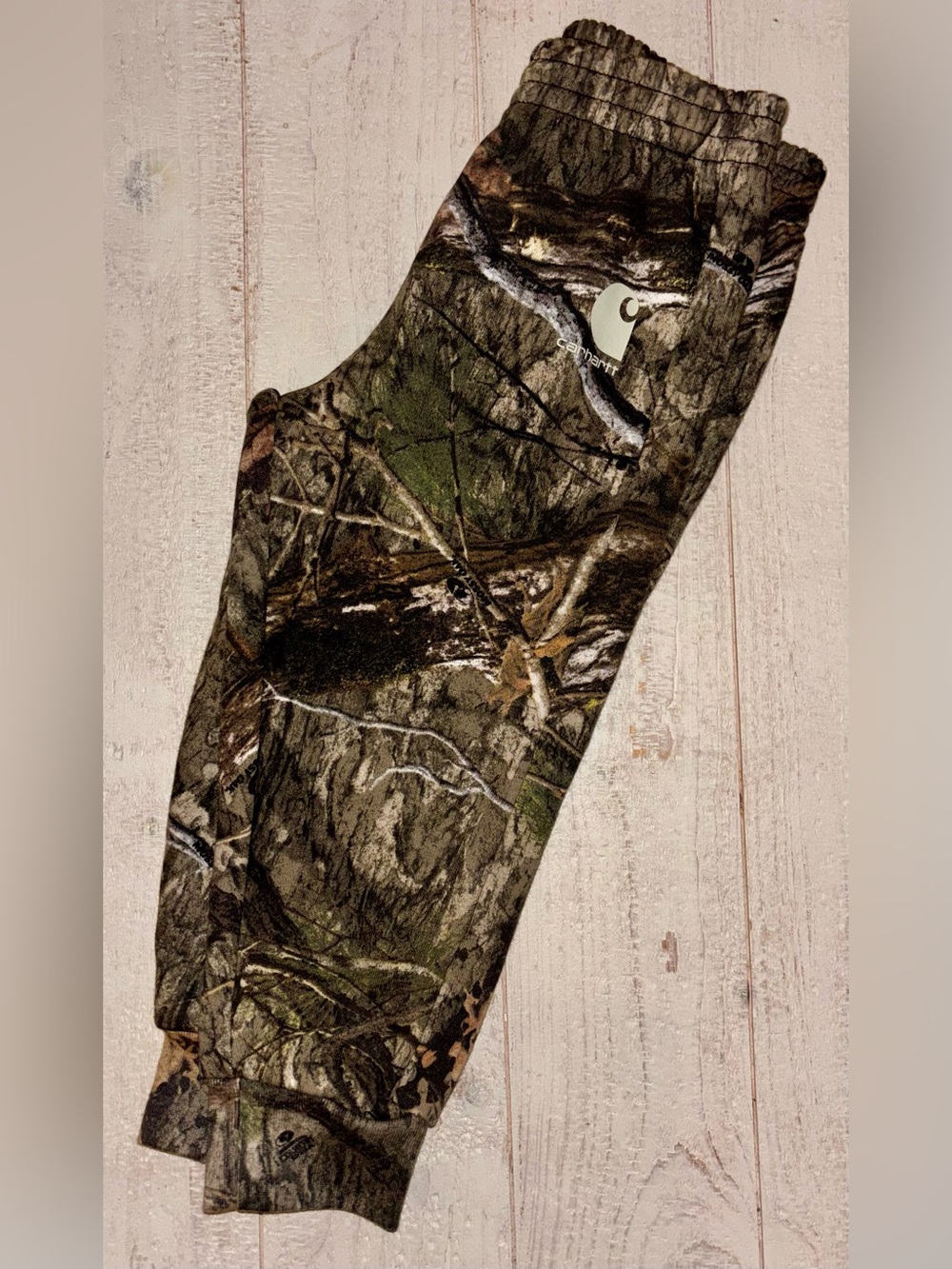 NEW! Carhartt Kids Realtree Green Camo Joggers